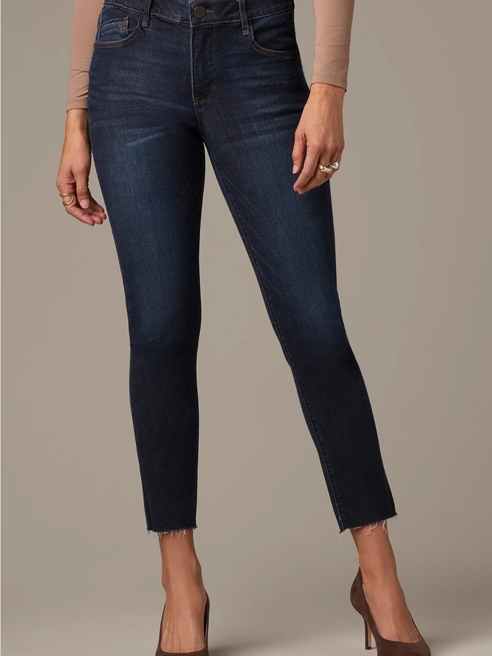 Wit & Wisdom CHARLOTTE MID-RISE ANKLE SKIMMER JEANS AB SOLUTION Size 14